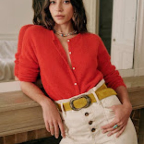 Sezane Gaspard Cardigan - Picture 5 of 7